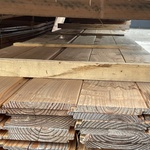 Ca. 160x Douglas wisselsponning, 18x190mm, lengte 400cm